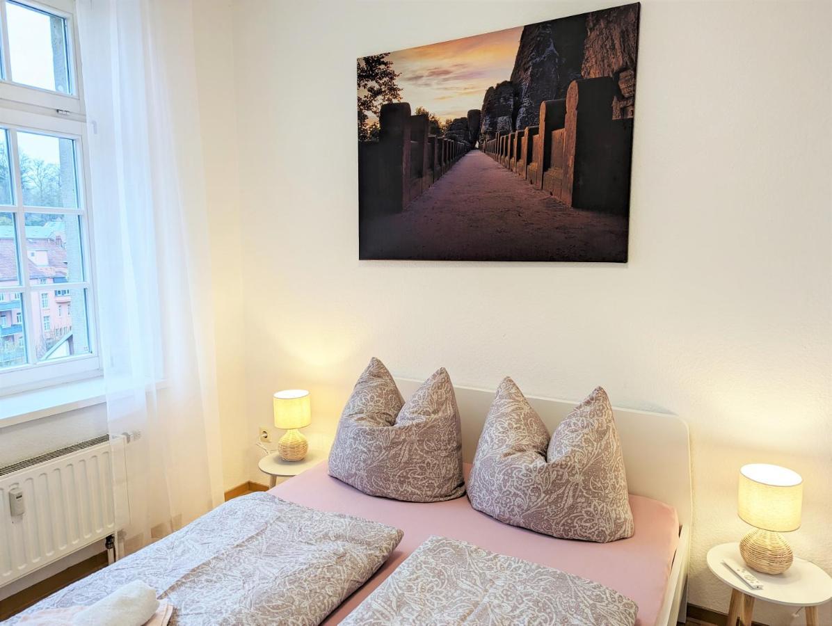Lichtdurchflutete Helle Wohnung Mit Garten Sauna & Pool - Hw3 Sebnitz Extérieur photo
