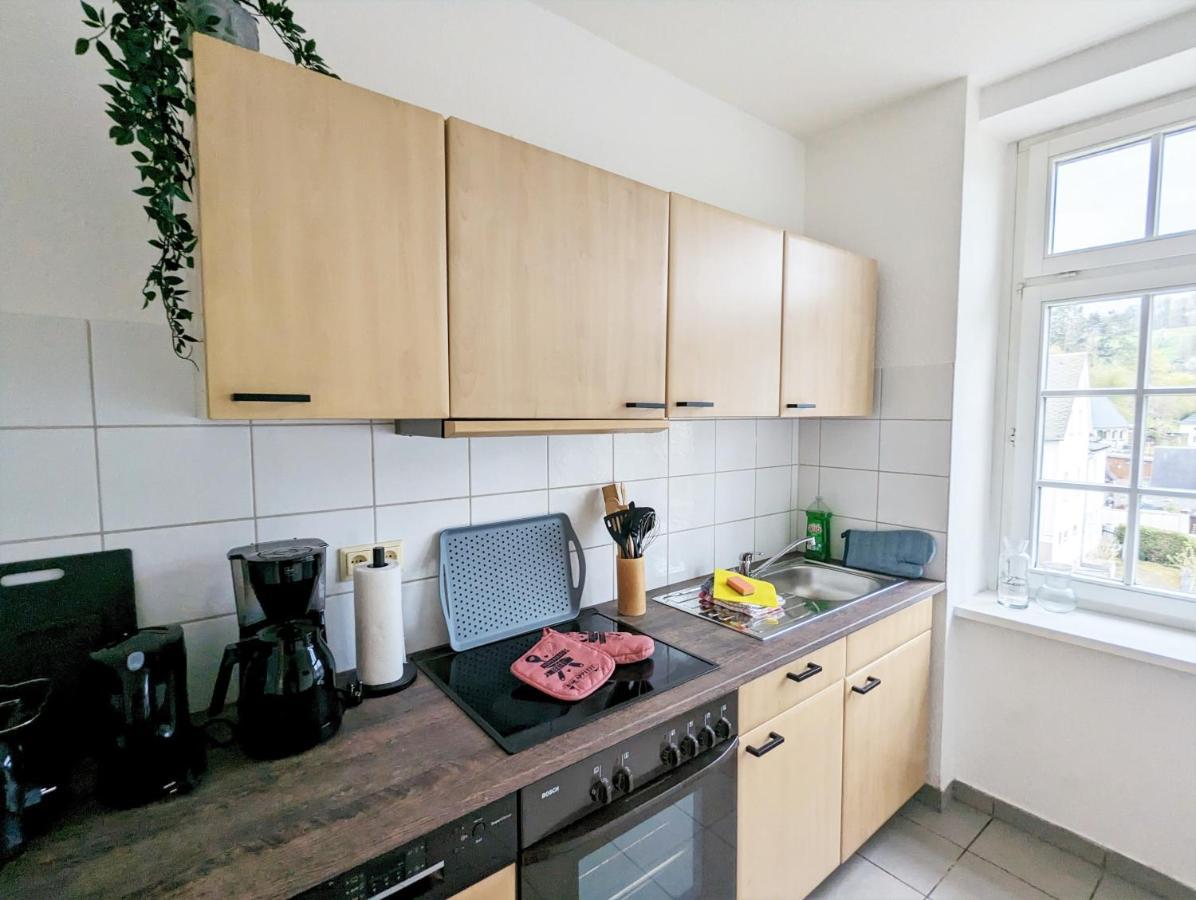 Lichtdurchflutete Helle Wohnung Mit Garten Sauna & Pool - Hw3 Sebnitz Extérieur photo