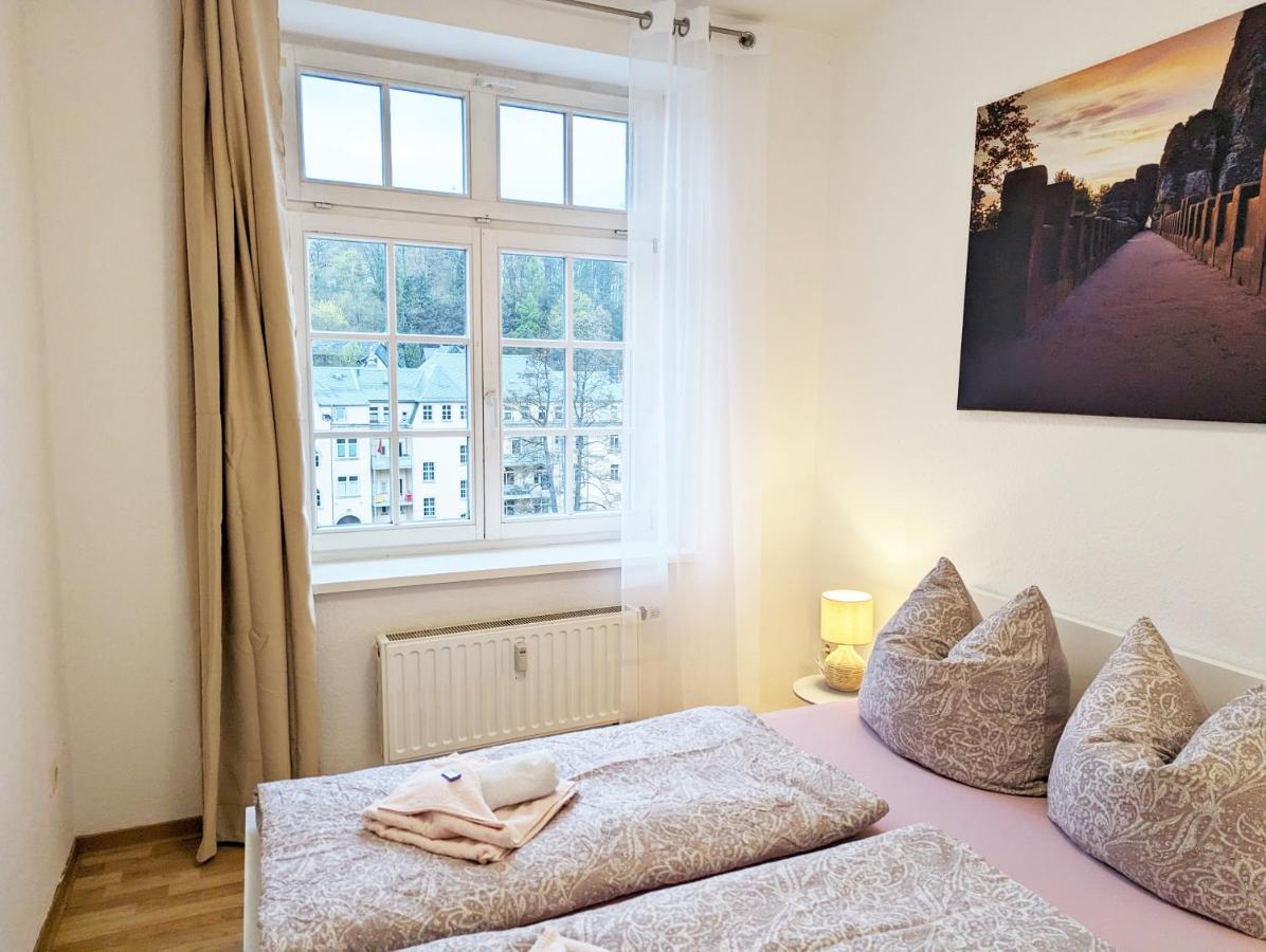 Lichtdurchflutete Helle Wohnung Mit Garten Sauna & Pool - Hw3 Sebnitz Extérieur photo