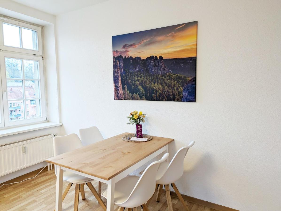 Lichtdurchflutete Helle Wohnung Mit Garten Sauna & Pool - Hw3 Sebnitz Extérieur photo