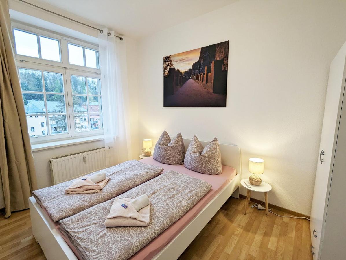 Lichtdurchflutete Helle Wohnung Mit Garten Sauna & Pool - Hw3 Sebnitz Extérieur photo