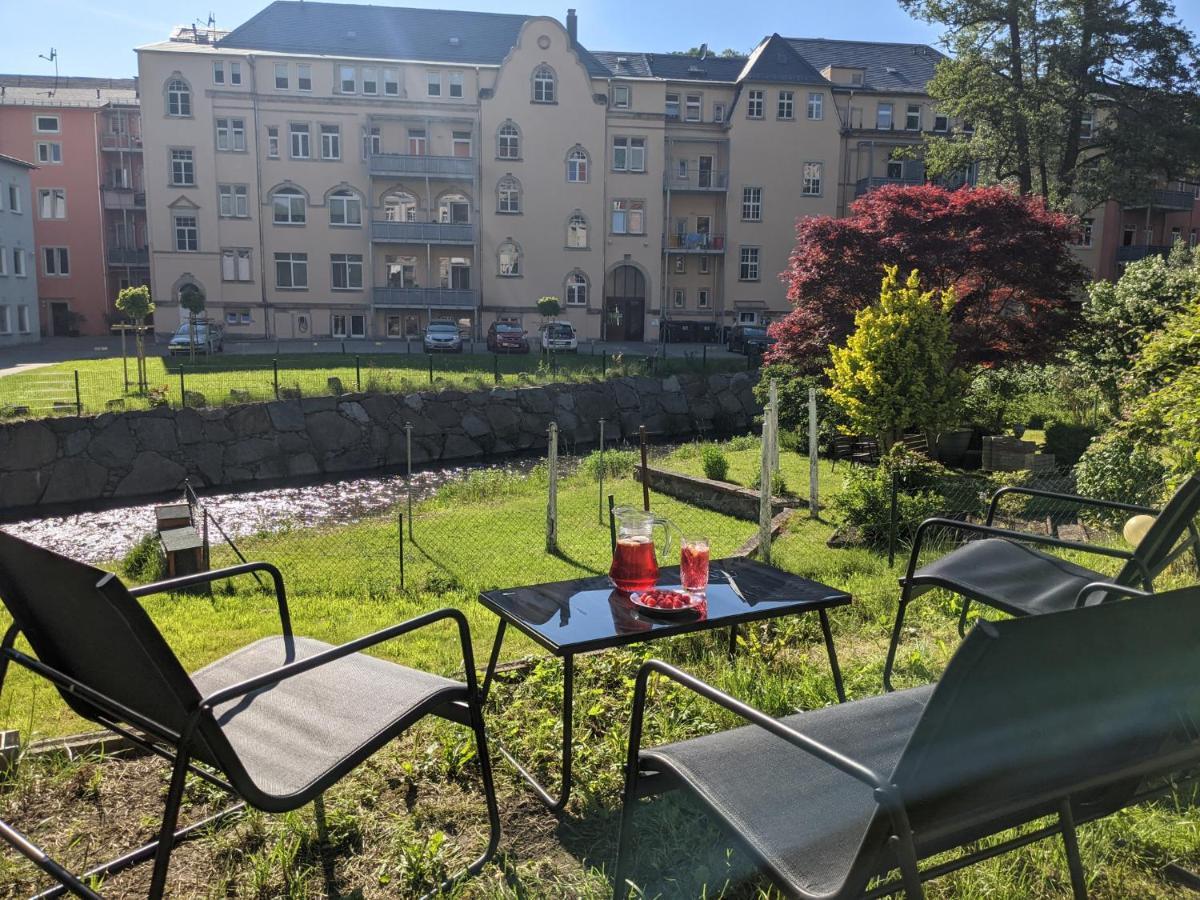 Lichtdurchflutete Helle Wohnung Mit Garten Sauna & Pool - Hw3 Sebnitz Extérieur photo
