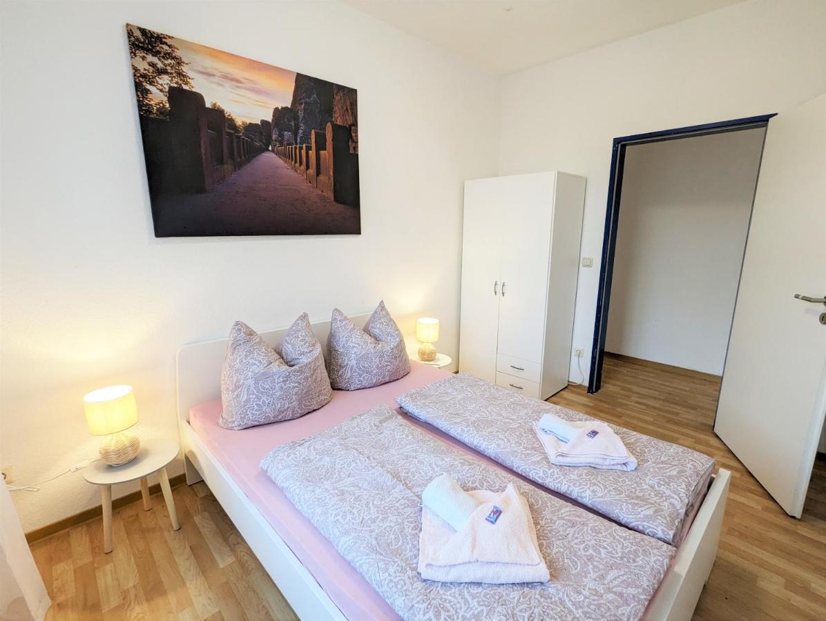 Lichtdurchflutete Helle Wohnung Mit Garten Sauna & Pool - Hw3 Sebnitz Extérieur photo