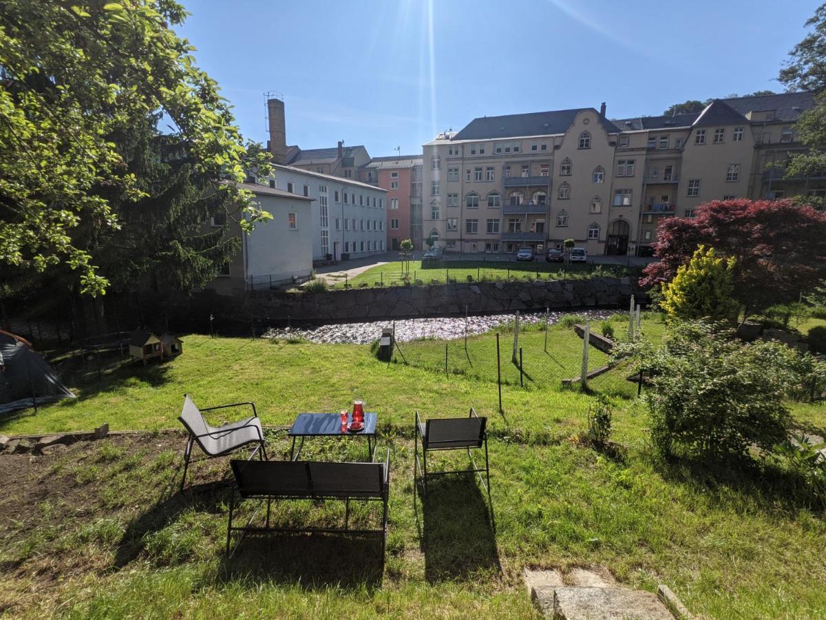 Lichtdurchflutete Helle Wohnung Mit Garten Sauna & Pool - Hw3 Sebnitz Extérieur photo