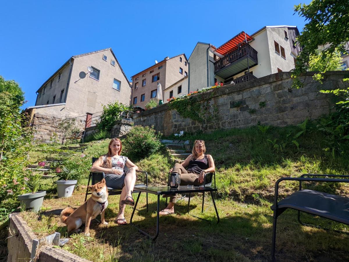 Lichtdurchflutete Helle Wohnung Mit Garten Sauna & Pool - Hw3 Sebnitz Extérieur photo